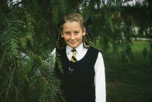 the older girl child.