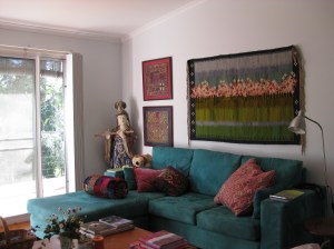 A corner offering sanctuary, my old house.